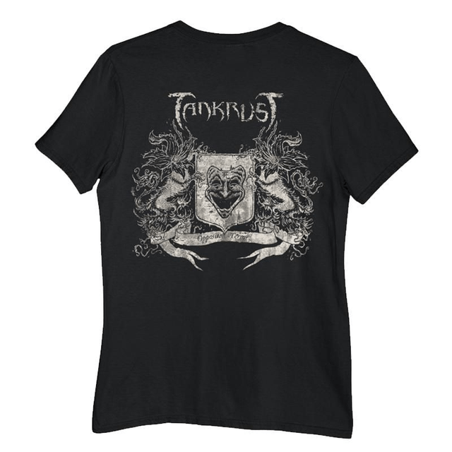 TANKRUST / T-SHIRT OPPOSITE TERROR BLACK (man's cut)