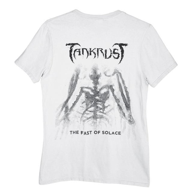 TANKRUST / T-SHIRT THE FAST OF SOLACE WHITE (man's cut)